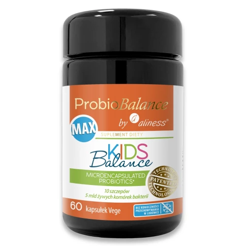 ProbioBALANCE - MAX KIDS Balance 5 mld. - 60 kapsułek ProbioBALANCE - MAX KIDS Balance 5 mld. - 60 kapsułek